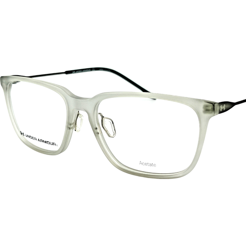 Under Armour UA5032G Mens Plastic Eyeglass Frame 063M Matte Crystal 55-17 w Case - Picture 2 of 5