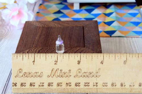 Biberón en miniatura, casa de muñecas alimentación madre bebé leche pezón 1:6 muñecas guardería juego - Imagen 8 de 36
