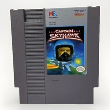 Captain Skyhawk Nintendo Entertainment System, 1990 Cartridge Milton Bradley NES