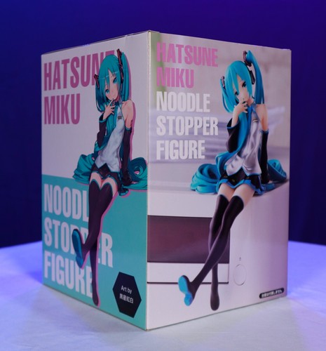 Figura Tapón Fideos Premio FuRyu Hatsune Miku Versión Original Tapa VOCALOID NUEVA - Imagen 8 de 10