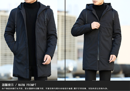 Men Jackets Men's Coat Men Thicken Warm Hooded Jacket Male Outerwear Man coat - Bild 13 von 21