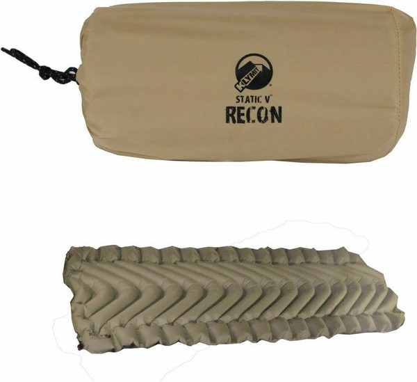 Camping Mattresses Pads Sand Klymit Static V Recon Advanced Body Mapped Compact Inflatable Sleeping Pad Sporting Goods Camping Mattresses Pads Sand Klymit Static V Recon Advanced Body Mapped Compact Inflatable Sleeping Pad Sporting Goods