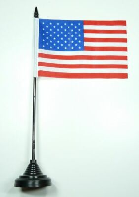 Fahne / Tischflagge USA 10 x 15 cm Tischfahne Flagge