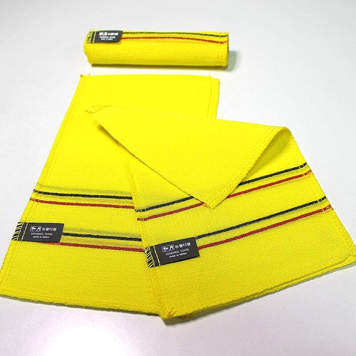 Songwol koreanisches Peeling Bademantel Peeling Waschlappen Viskos Handtuch groß 5 Stck. - Bild 5 von 6