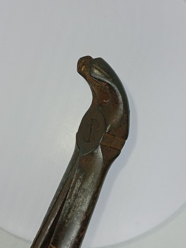 Antique Medical Dentist Tool Tooth Teeth Lower Molar Plyers Pliers Extractors - Picture 12 of 13