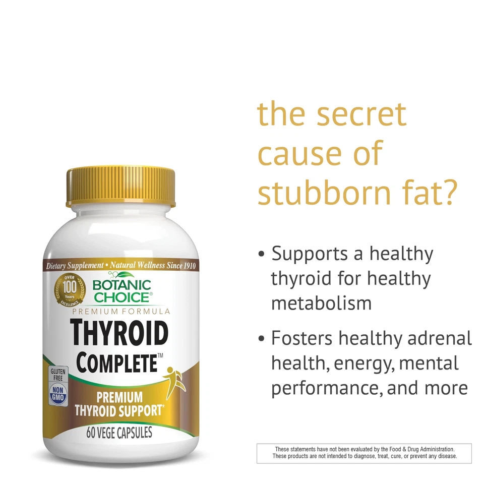 Botanic Choice Tiroides Completa - Soporte Ahora con Ashwagandha Schisandra Chin... Foto 3 de 4