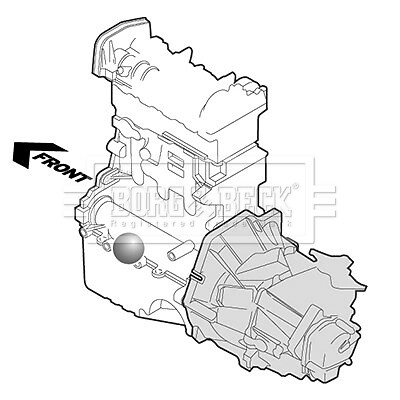 Fits BMW X3 2004-2011 2.0 D Engine Mounting Left Lower Stallex 22113421299 - Bild 4 von 6