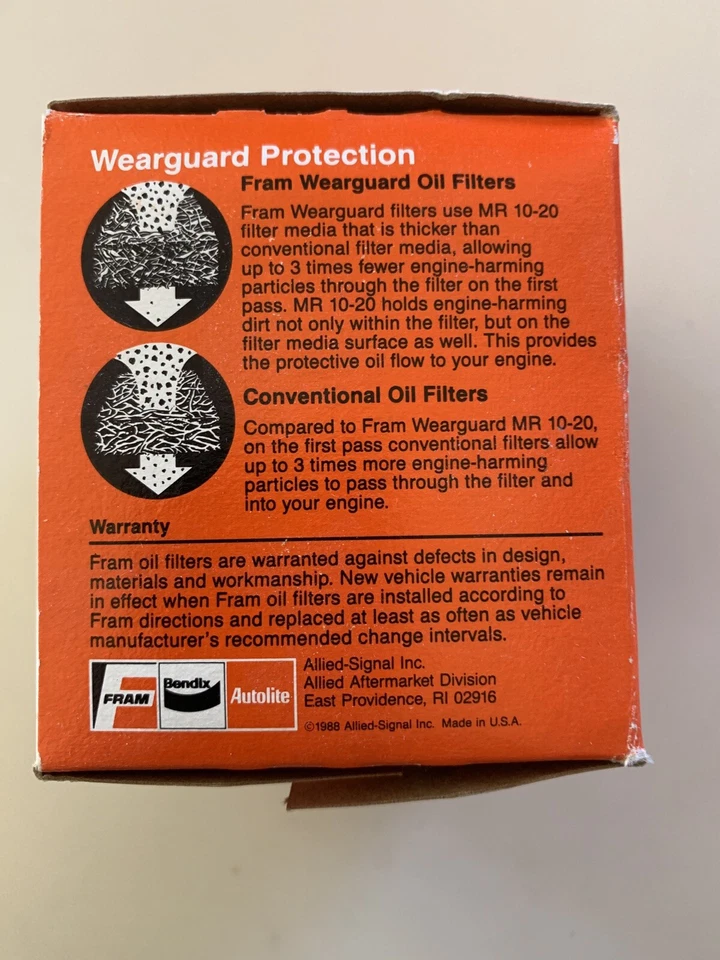 Filtro de aceite de motor FRAM PH3387A nuevo sellado manejo el mismo día y rápido USPS Foto 2 de 4