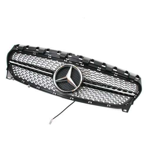 Front Grille W/LED Star For 2013-2019 Mercedes Benz W117 CLA-Class CLA250 CLA200 - Picture 9 of 11