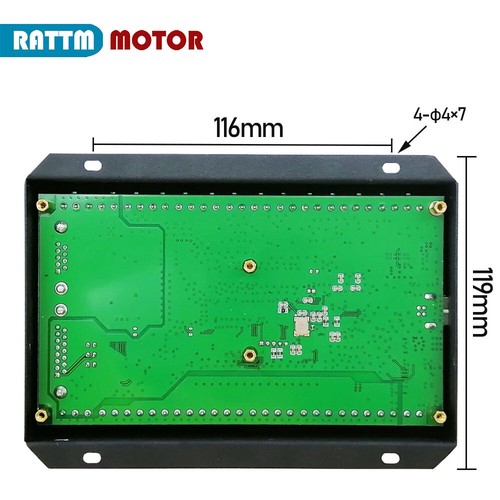 Ethernet Mach3 CNC Controller EC300 NVEM upgrade 4 / 6 Axis motion Control card - Picture 2 of 6