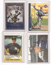1996-96 LEAF auto SIGNED edgardo ALFONZO set-card #58 NY METS baseball TEAM