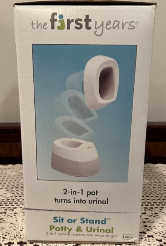 The First Years Sit Or Stand Potty And Urinal Potty Trainer Boys & Girls NIB - Picture 4 of 4