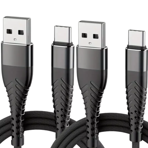Braided USB Type-C USB-C to USB-A Fast Charge Cable Cord Charger Charging Sync - Picture 9 of 10