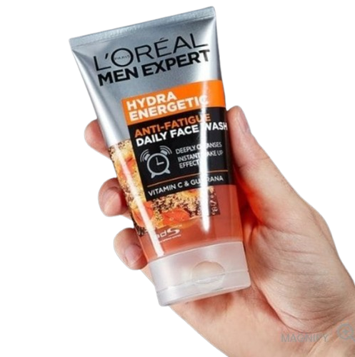 L'Oreal Paris Men Expert Hydra Energetic Wake Up Boost Wash Gel 100ml / 3.40oz - Picture 5 of 7