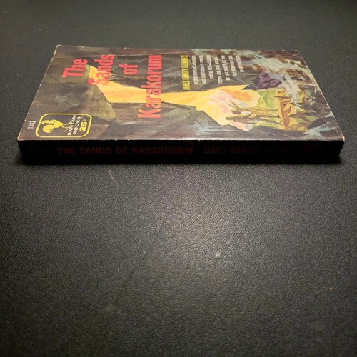"Sands of Karakorum" (James Ullman 1955) Rare/Vintage Paperback Pulp Bantam 1383 - Picture 4 of 4