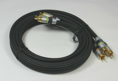 MonsterVideo 3CV Ultra-High Performance 6.5ft Component Video Cable E194702 CL3 - Picture 3 of 8