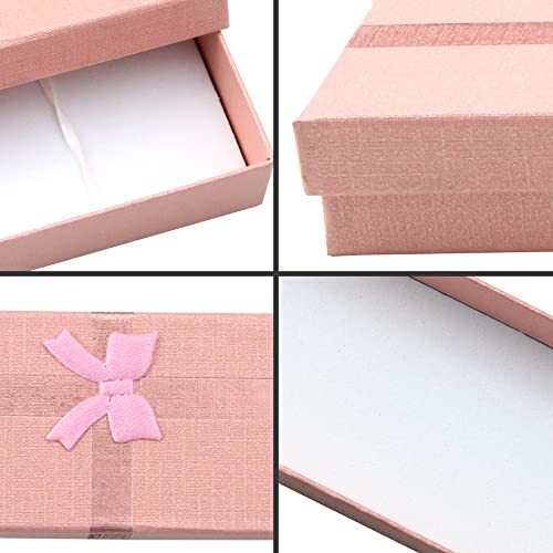 12pcs Gift Box Set Assorted Colors Jewelry Box for Anniversaries, Weddings, - Bild 3 von 6