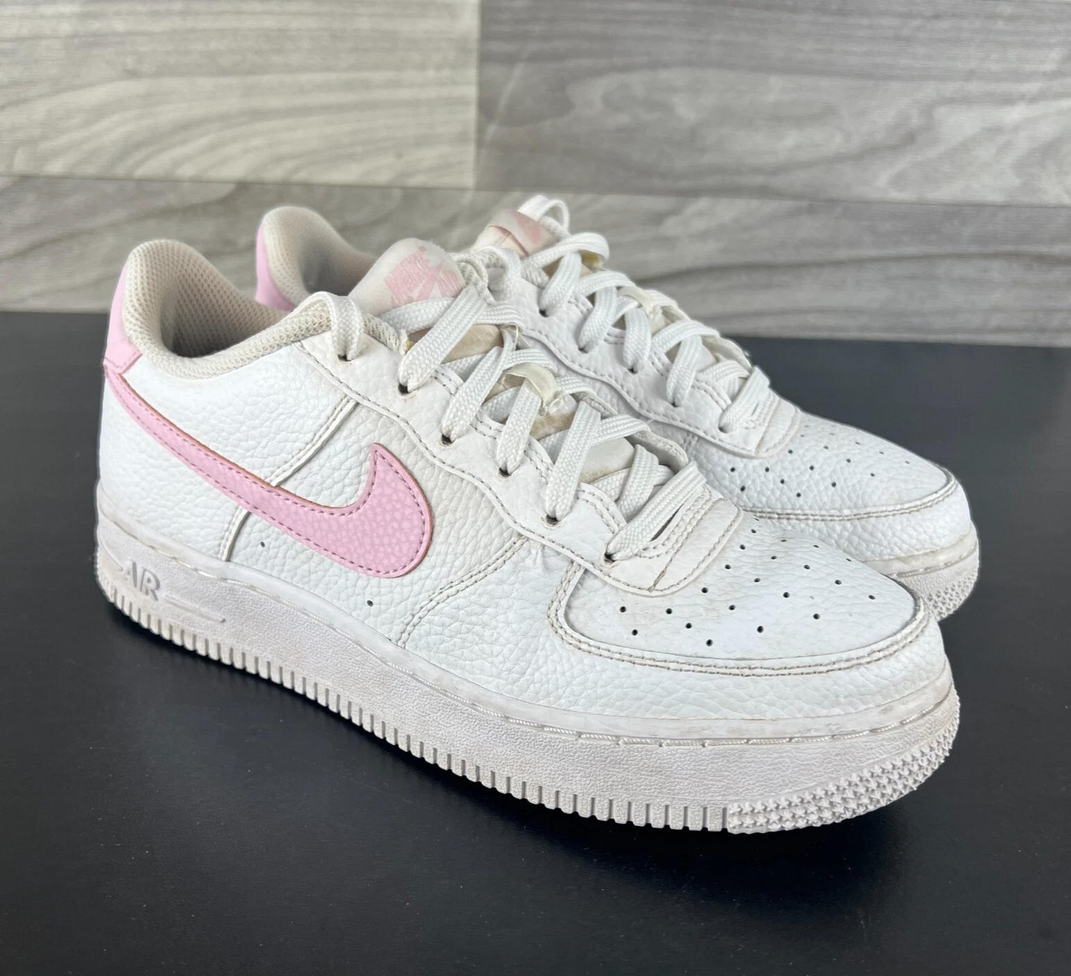 Scarpe basse Nike Air Force 1 giovani taglia US 5 5 bianche sneakers basse CT3839 103