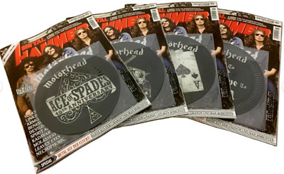 Motorhead - 4 exclusive 7'' Picture Vinyl  40th Years Ace of Spades + 4 Metal Mag