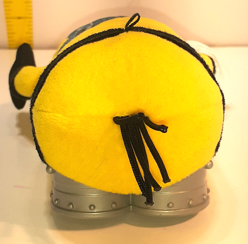 Minion Kevin Plush 6" Despicable Me Plastic Goggles Blue Jean Overalls... - Picture 5 of 6