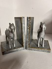Hearth and Hand  Aluminum Metal Goat Figure Rustic Bookends 