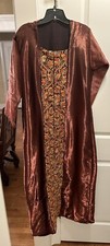 Women s Thobe Dubai Moroccan Kaftan Dress Arabic Luxury Palestinian