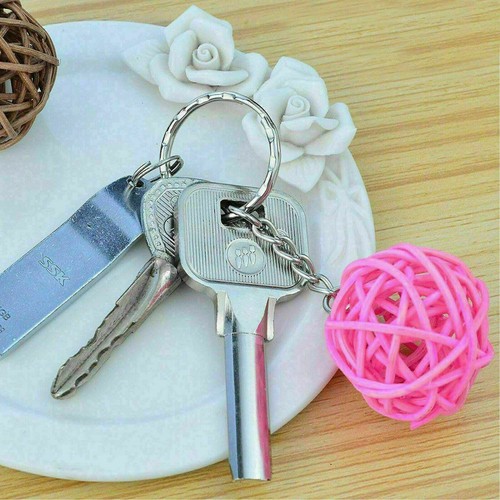 200PCS SILVER KEYRING BLANKS TONE KEY CHAINS KEY SPLIT RINGS 4 LINK CHAIN 55MM - Picture 4 of 12