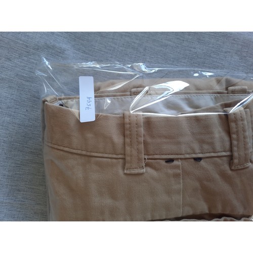 Pantalones Cortos J.Crew Hombres 30 Marrón Flex Chino Frente Plano Elastizados Deslizables en Bolsillo Delantero - Imagen 7 de 7