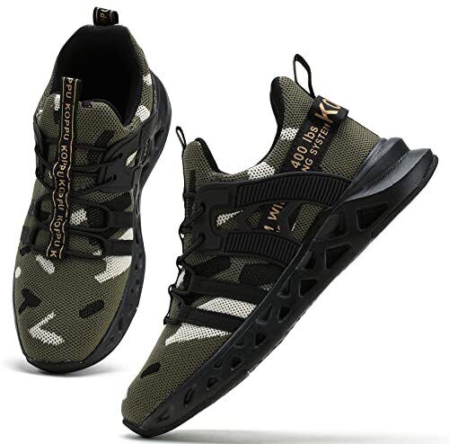 Kids Shoes Running Shoes Girls Boys Primary School 2 Big Kid Camouflage-4 - Picture 2 of 7