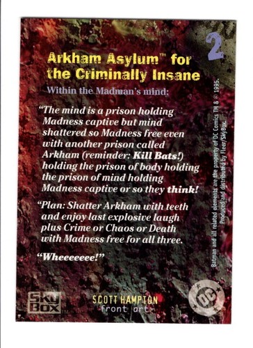 1995 DC Comics Fleer Skybox Batman Master Series Complete Your Set! Card Pick! - Picture 5 of 141