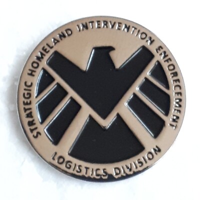 MARVEL MCU AVENGERS AGENTS OF SHIELD Pin Anstecker S.H.I.E.L.D SHIELD Logo