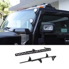 2pcs Windshield Pillar Light Mount Spotlight Brackets Fits Hummer H2 2003-2009
