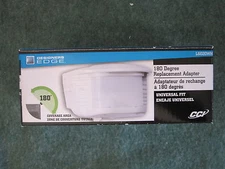 DESIGNERS EDGE L6020WH 180 DEGREE REPLACEMENT MOTION SENSOR W/ADAPTER-500 WATT