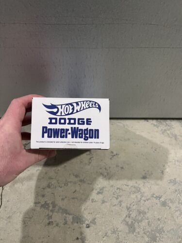 Hot Wheels Collectors RLC Exclusive 1952 Dodge Power Wagon #1398/25000! - 第 2/4 張圖片