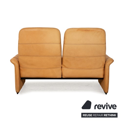 de Sede DS 50 Leder Zweisitzer Beige Sofa Couch - Bild 10 von 11