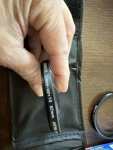 Zeikos Lens Filter Set 62mm Close-Up 4pcs. +1, +2, +4. +10 with case Excellent - Picture 2 of 6