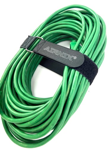 AIRNIX 4pc 22" x 1.5" (19” useable) Nylon Hook and Loop Cinch Straps Metal Ring - Bild 3 von 4