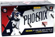 2021 PANINI PHOENIX FOOTBALL FANATICS BOX SET BLOWOUT CARDS