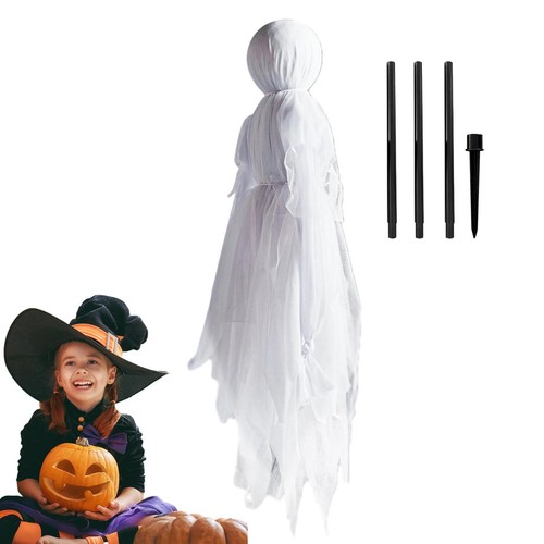 Halloween Animated Ghost With Scary Sound & Colorful Light Decorations For Home - Picture 9 of 11