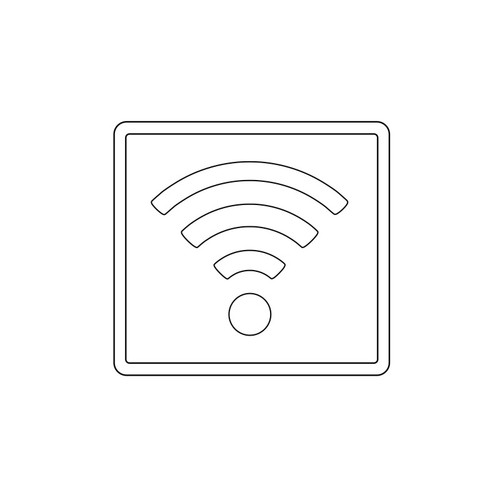 WLAN-Symbol Aufkleber mit Wunschfarbe 3 STÜCK-SET - Bild 8 von 16