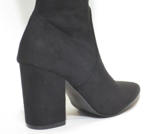 Steve Madden Rational Over the Knee High Heel Boots Tan/ Burgundy / Black / Gray - Picture 20 of 34