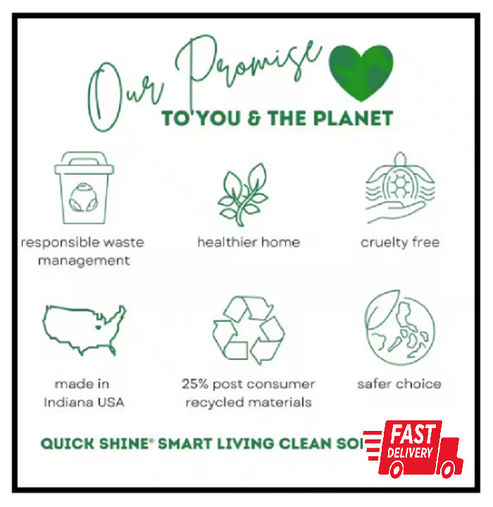 Quick Shine 27 oz. Floor Finish Protects Hardwood Tile Laminate Vinyl & Stone