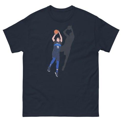 Luka Doncic und Dirk Nowitzki Fadeaway T-Shirt - Bild 3 von 6