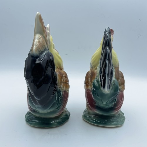 Vintage Paar Royal Copley Hahn und Henne Figuren - Bild 4 von 12