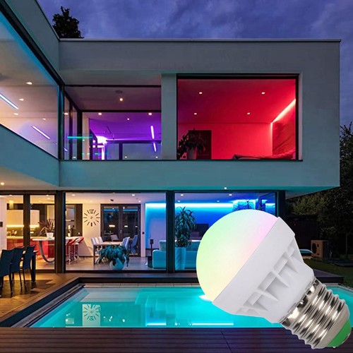 E27 RGB Color Changing Light Bulbs 40W LED Light Bulb With Remote Control Hom AC - Picture 18 of 21
