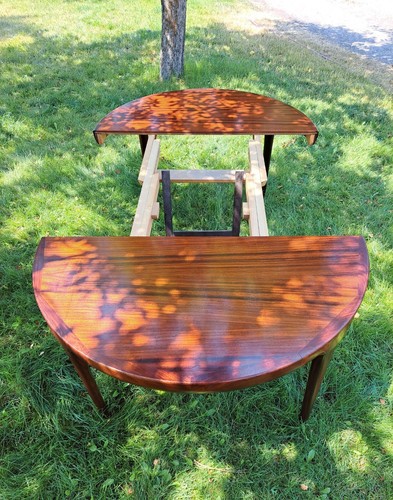 VTG 1977 Rosewood Extendable Dining Table & 6 Chairs, Faarup Mobelfabrik, MCM - Picture 2 of 12