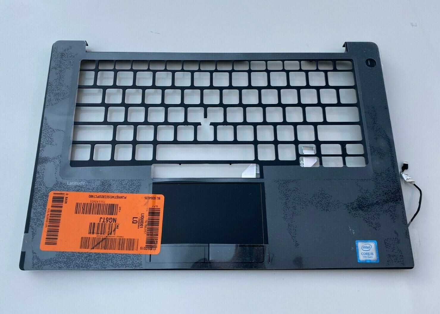 Laptop Palmrest for DELL Latitude 7480 E7480 P73G 0NG6TJ NG6TJ 0HCW23 HCW23 Pointing with touchpad Upper case New and Original
