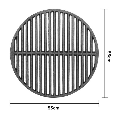 BBQ Grill Grate Cast Iron Griddle Hot Plate Camping Grid Cooking Barbecue Mesh - Picture 19 of 35