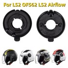 2x For LS2 OF562 Airflow Motorcycle Helmet Visor Parts Base Suitable Accessories