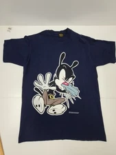 Animaniacs Shirt LARGE Sneezing Powder Single Stitch 1996 Warner Bros Vintage